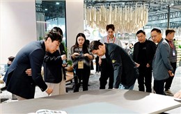 第57届中国（广州）国际家具博览会CIFF第二天，迪欧S热度持续升温
