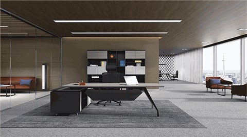 经理室家具方案-启航