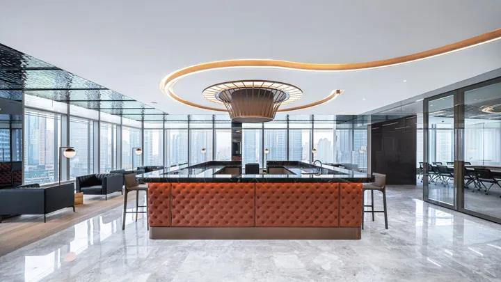 中伦律师事务所上海办公设计欣赏_迪欧家具